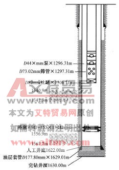 施工前井身结构示意图