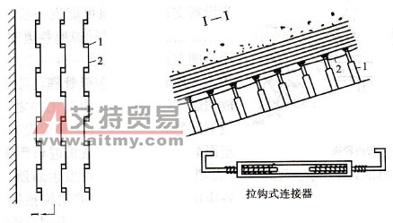 拉钩式连接器